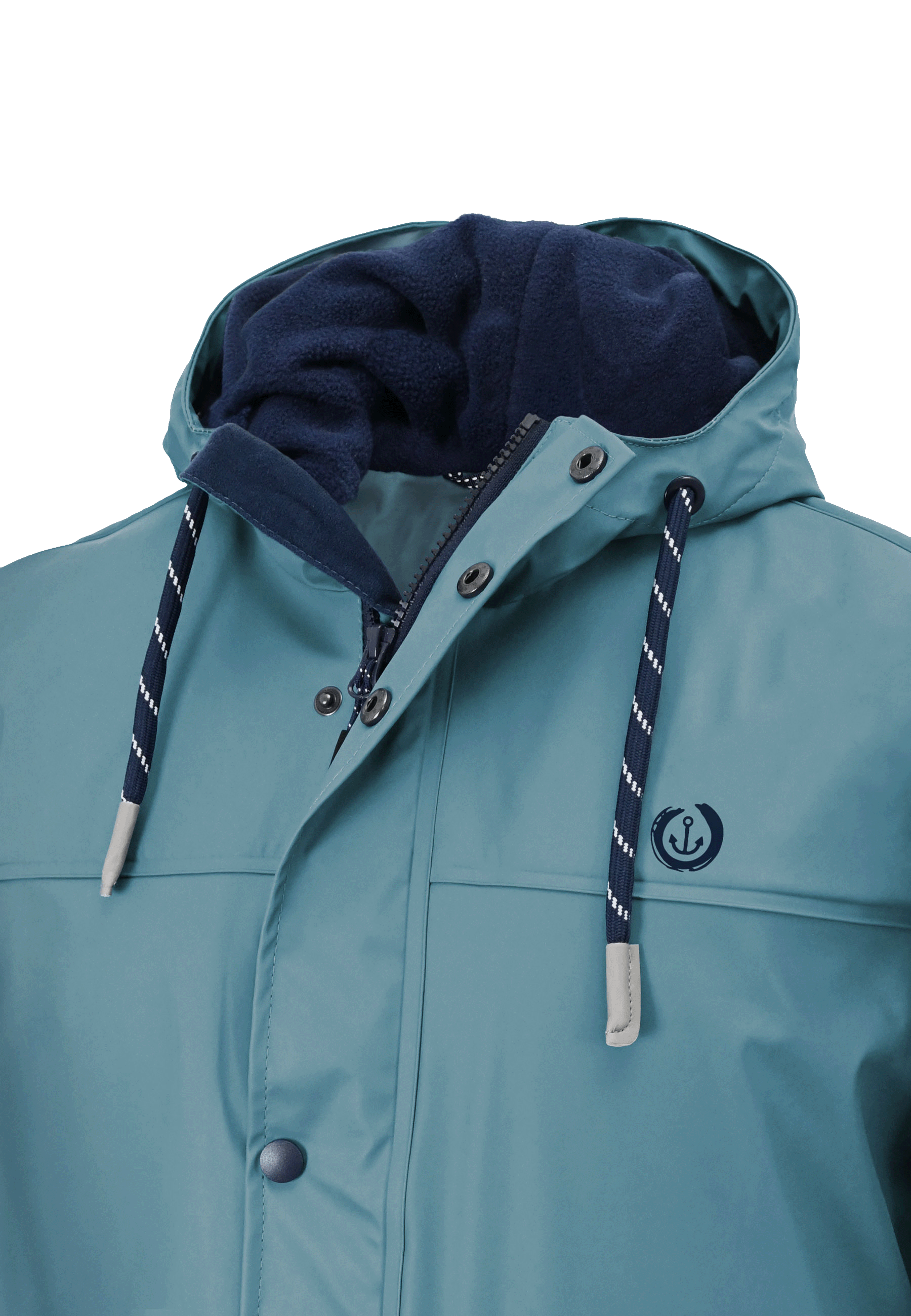 MADSea Herren Regenjacke Friesennerz warm mit Fleece gefüttert - Strandsturm