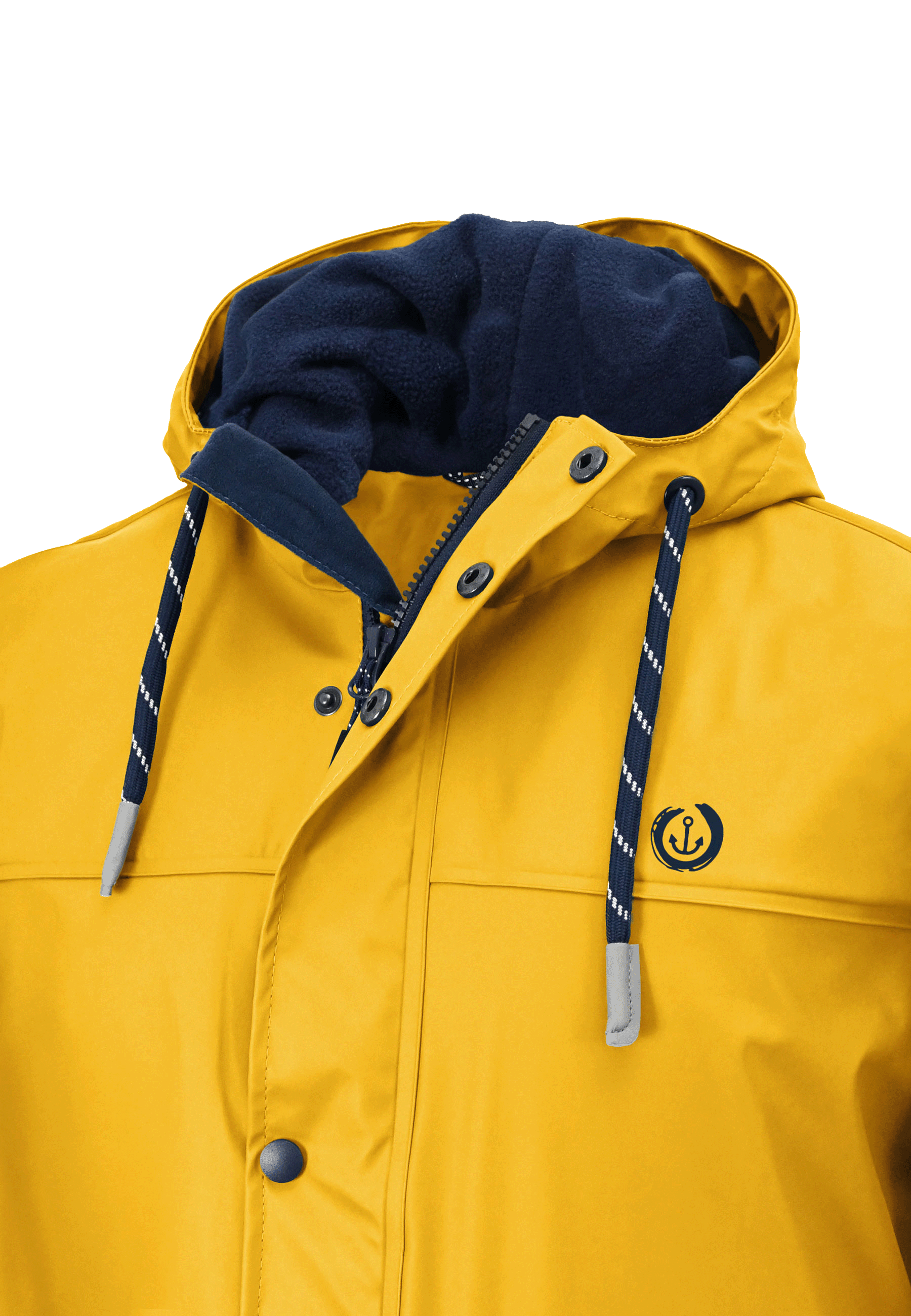 MADSea Herren Regenjacke Friesennerz warm mit Fleece gefüttert - Strandsturm