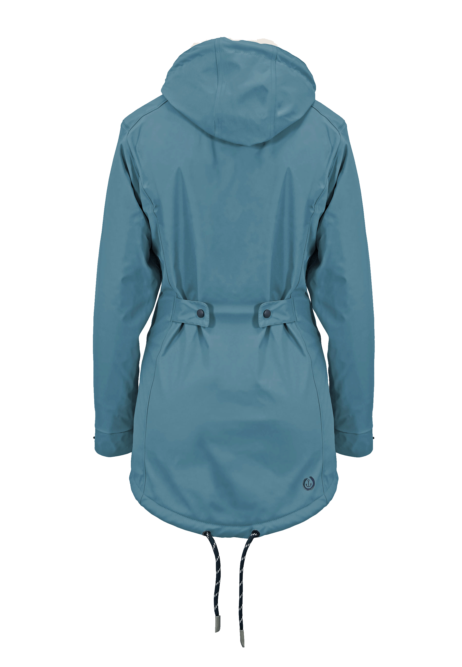 MADSea Damen Regenmantel Friesennerz mit Teddyfleece warm gefüttert Regenjacke wasserdicht - Strandsturm