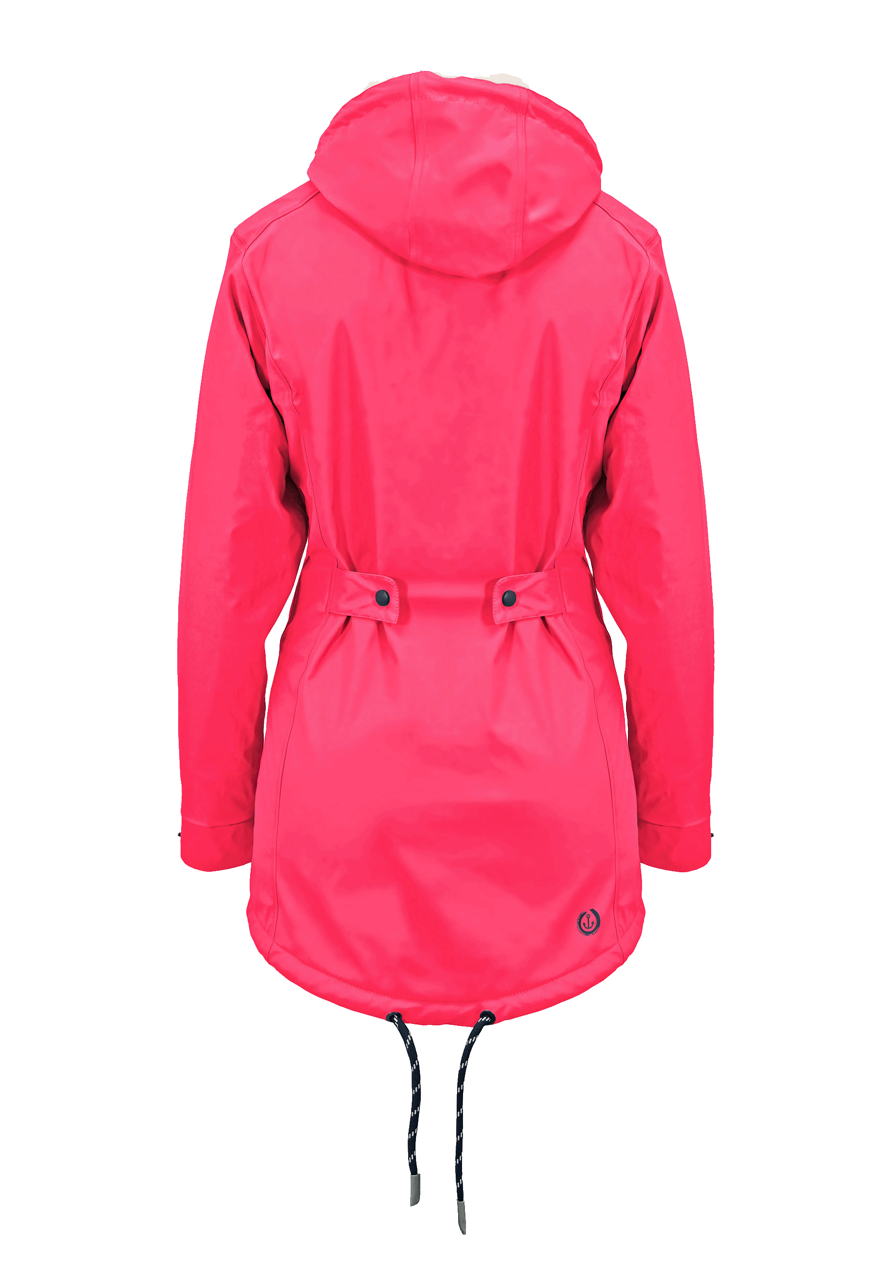 MADSea Damen Regenmantel Friesennerz mit Teddyfleece warm gefüttert Regenjacke wasserdicht - Strandsturm