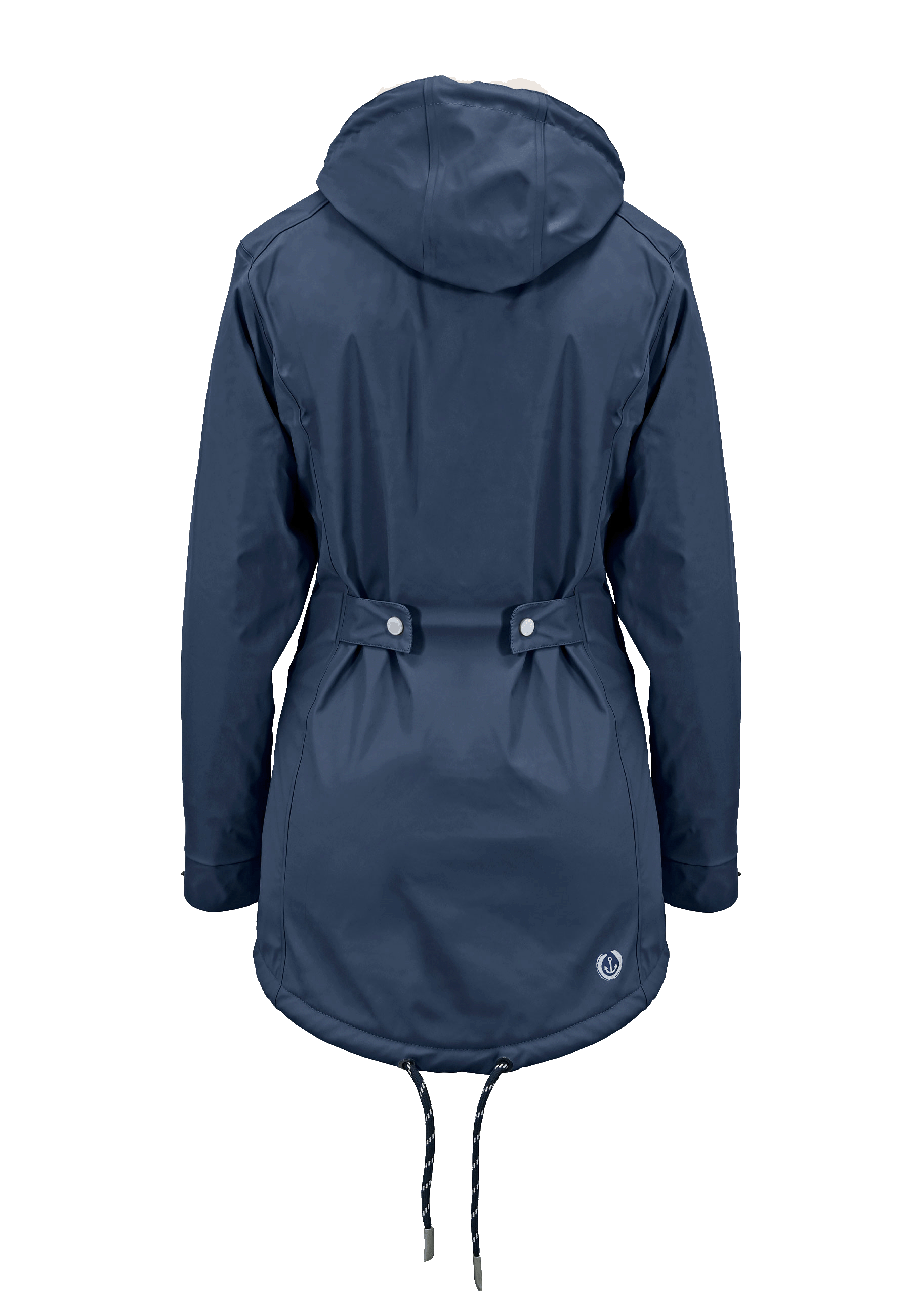 MADSea Damen Regenmantel Friesennerz mit Teddyfleece warm gefüttert Regenjacke wasserdicht - Strandsturm