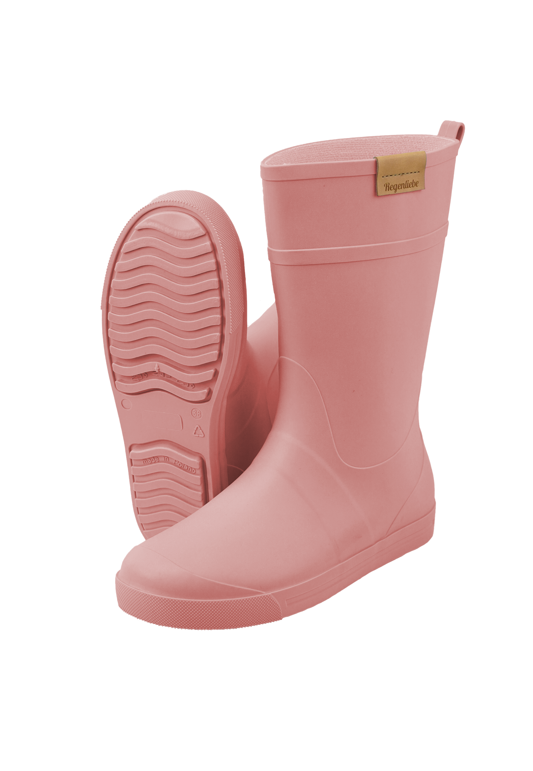 Regenliebe Damen Gummistiefel Summer Rain rosa halblang Regenstiefel - Strandsturm