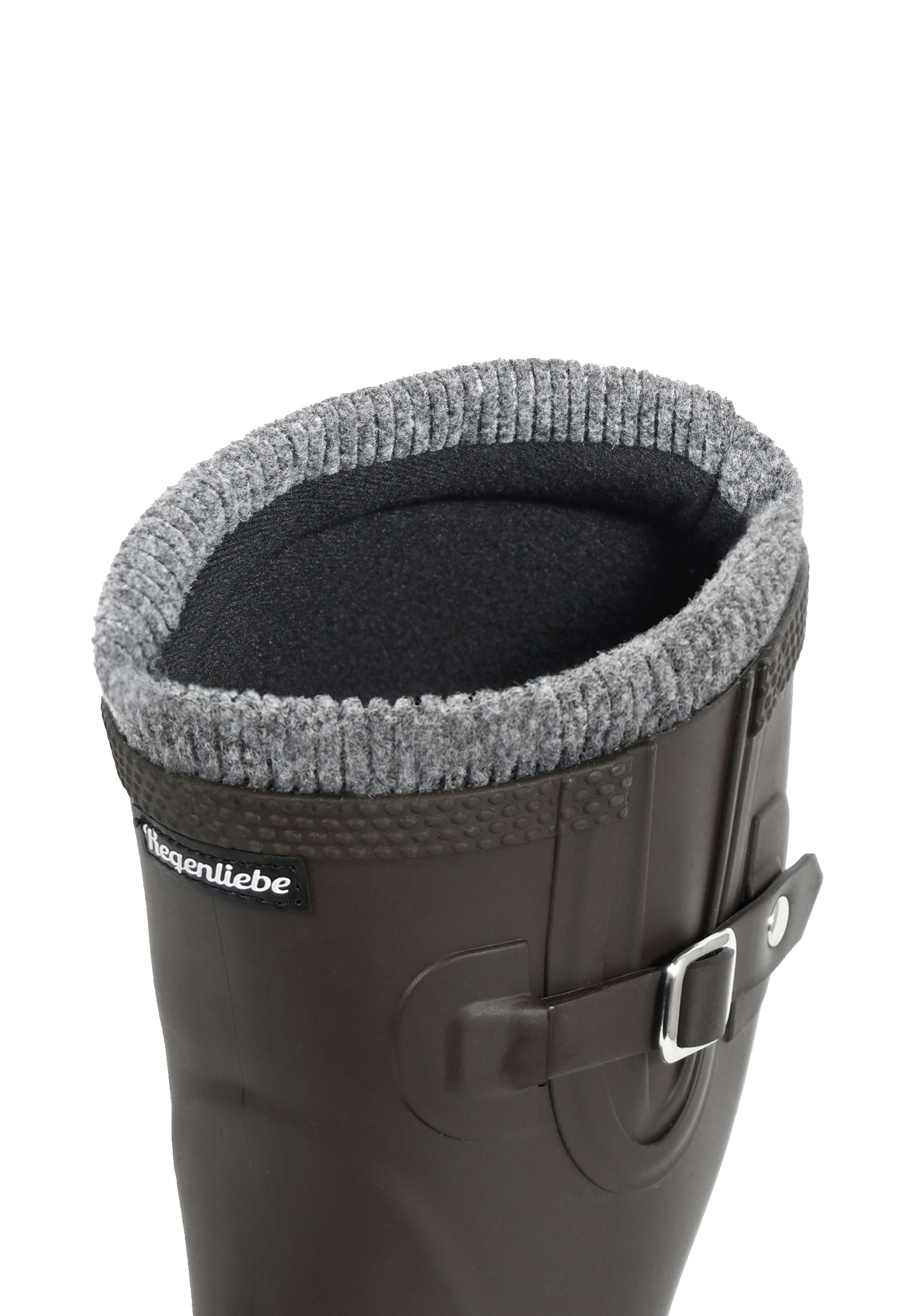 Regenliebe Damen Gummistiefel Pfütze-W warm gefüttert halbhoher Regenstiefel - Strandsturm