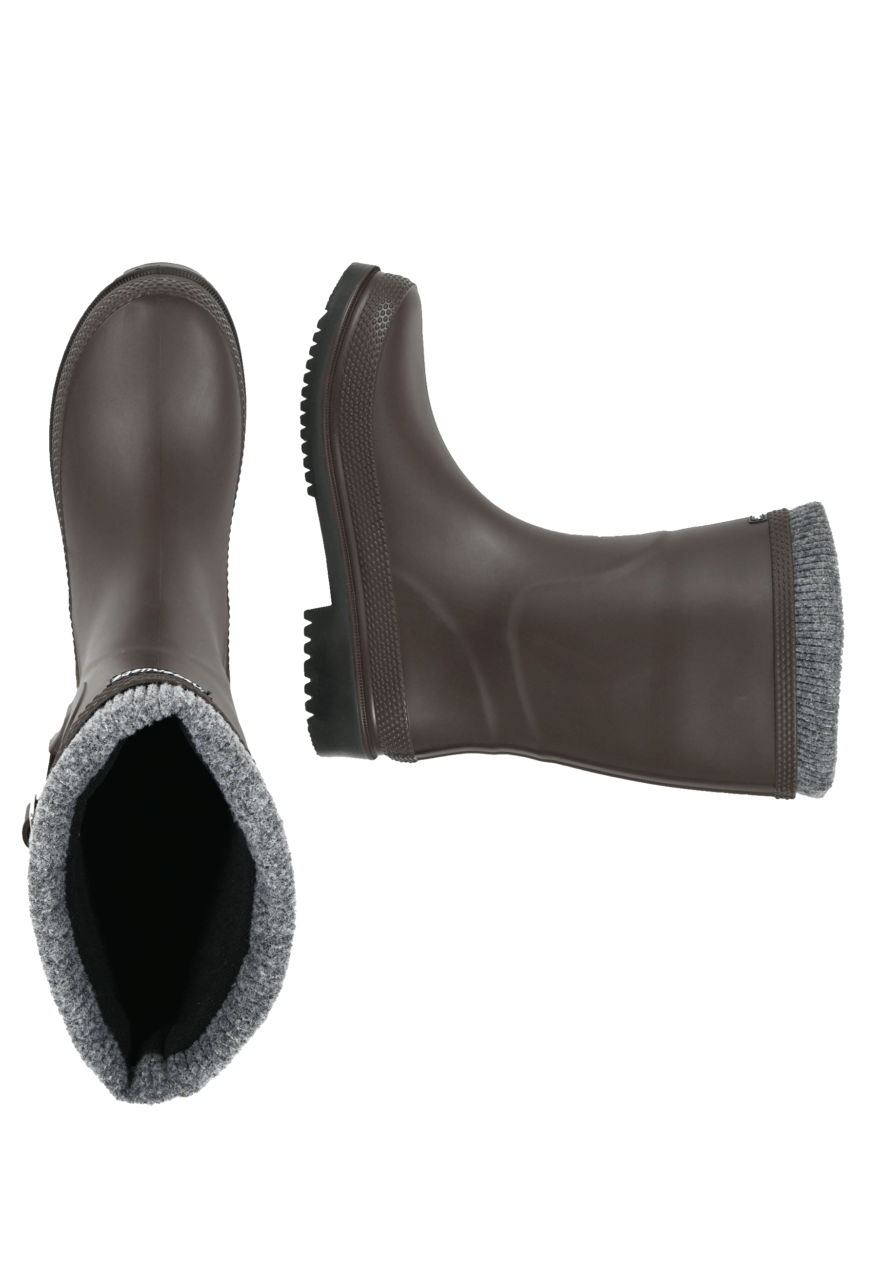 Regenliebe Damen Gummistiefel Pfütze-W warm gefüttert halbhoher Regenstiefel - Strandsturm