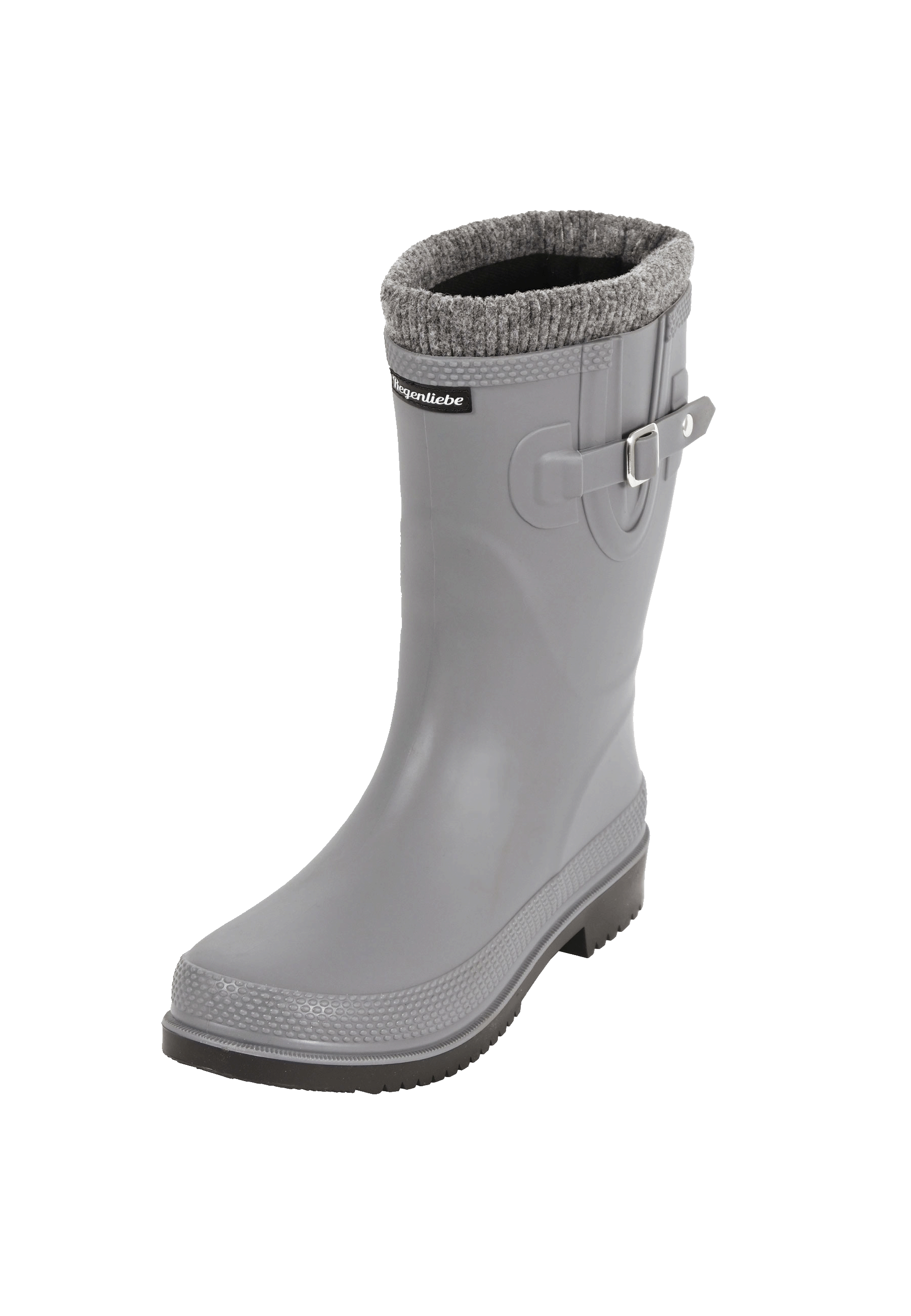 Regenliebe Damen Gummistiefel Pfütze-W warm gefüttert halbhoher Regenstiefel - Strandsturm