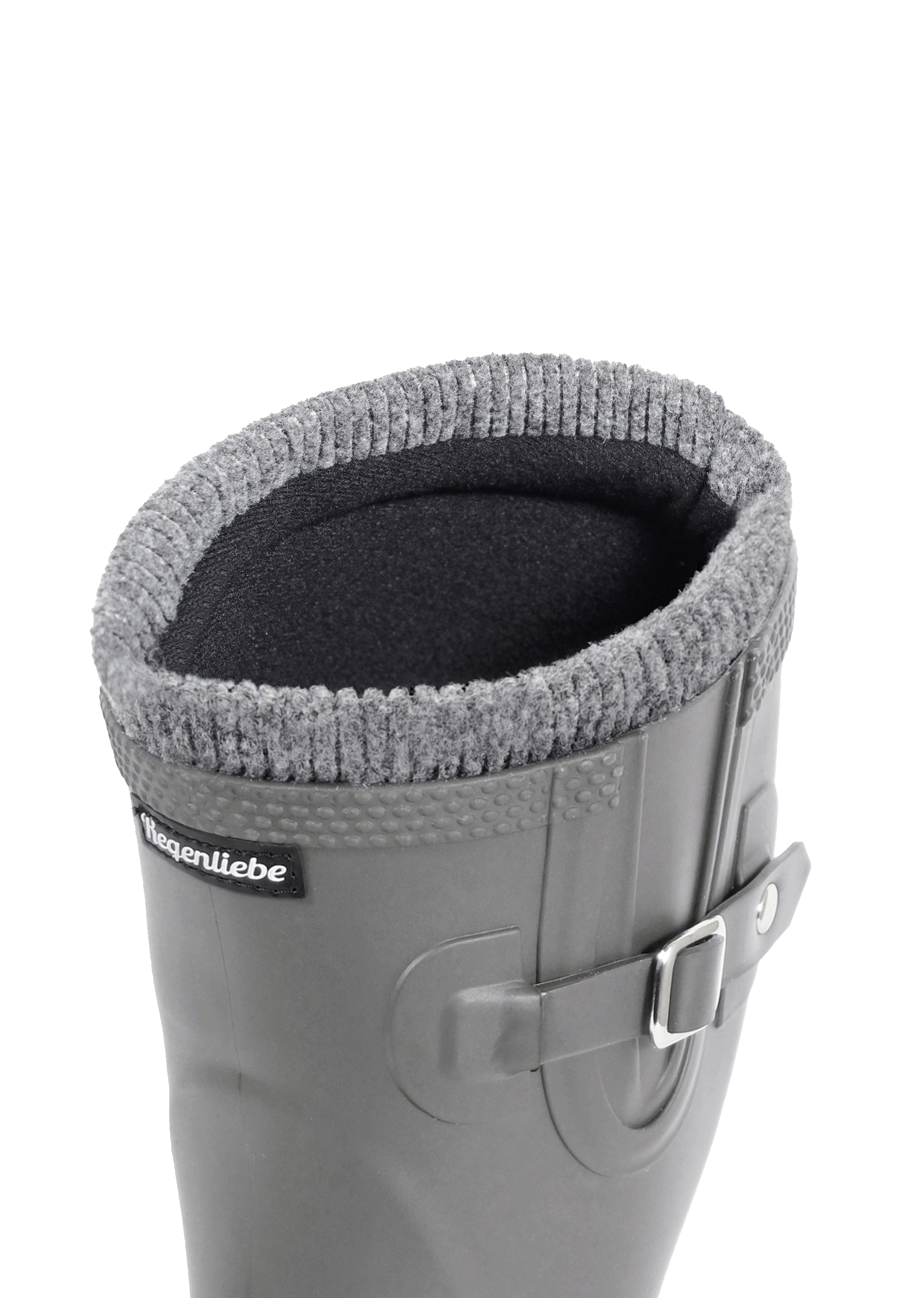 Regenliebe Damen Gummistiefel Pfütze-W warm gefüttert halbhoher Regenstiefel - Strandsturm